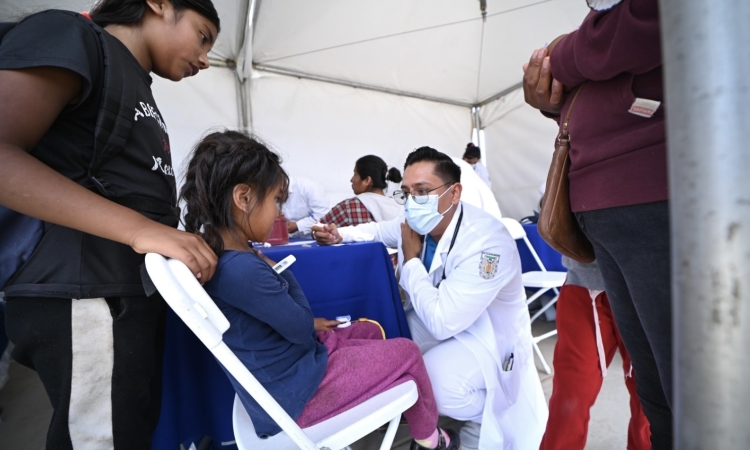 Ofreció UABC más de 1,500 servicios en brigada de salud en Maneadero