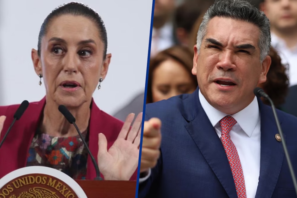 Sheinbaum responde a ‘amenaza’ de ‘Alito’ Moreno de denunciarla: ‘Está en su derecho’