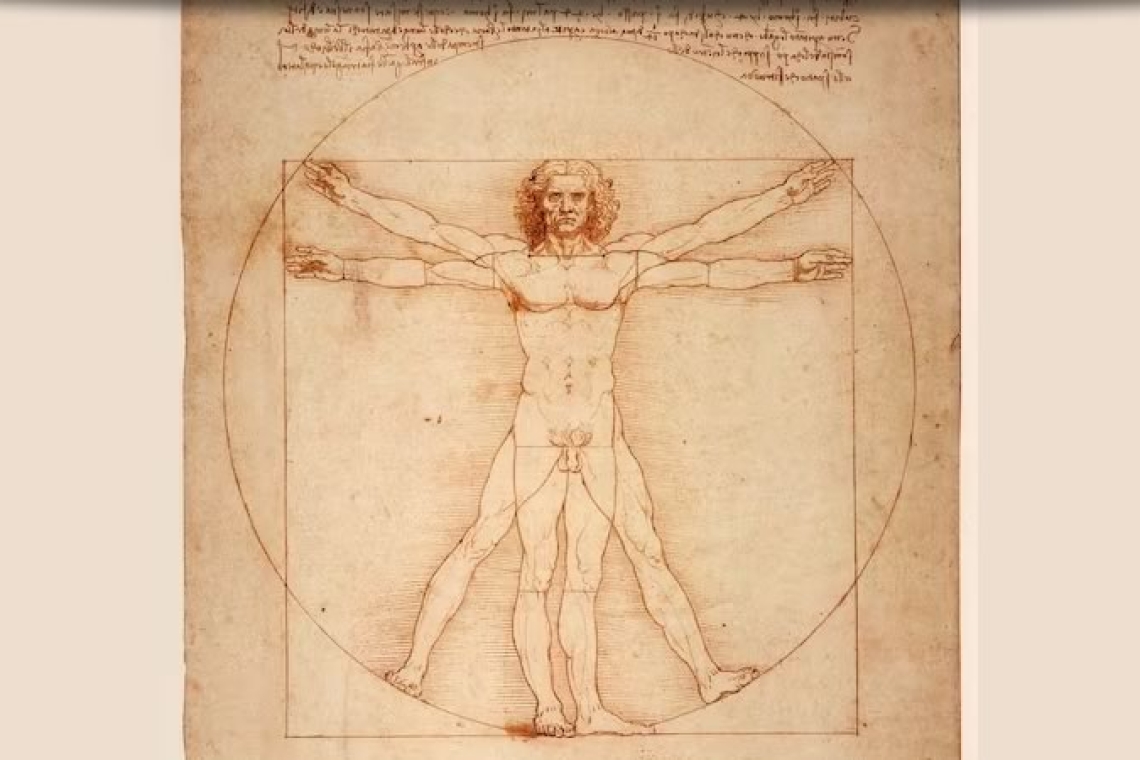 El hombre de Vitruvio: un dentista halla un detalle oculto en la obra de da Vinci