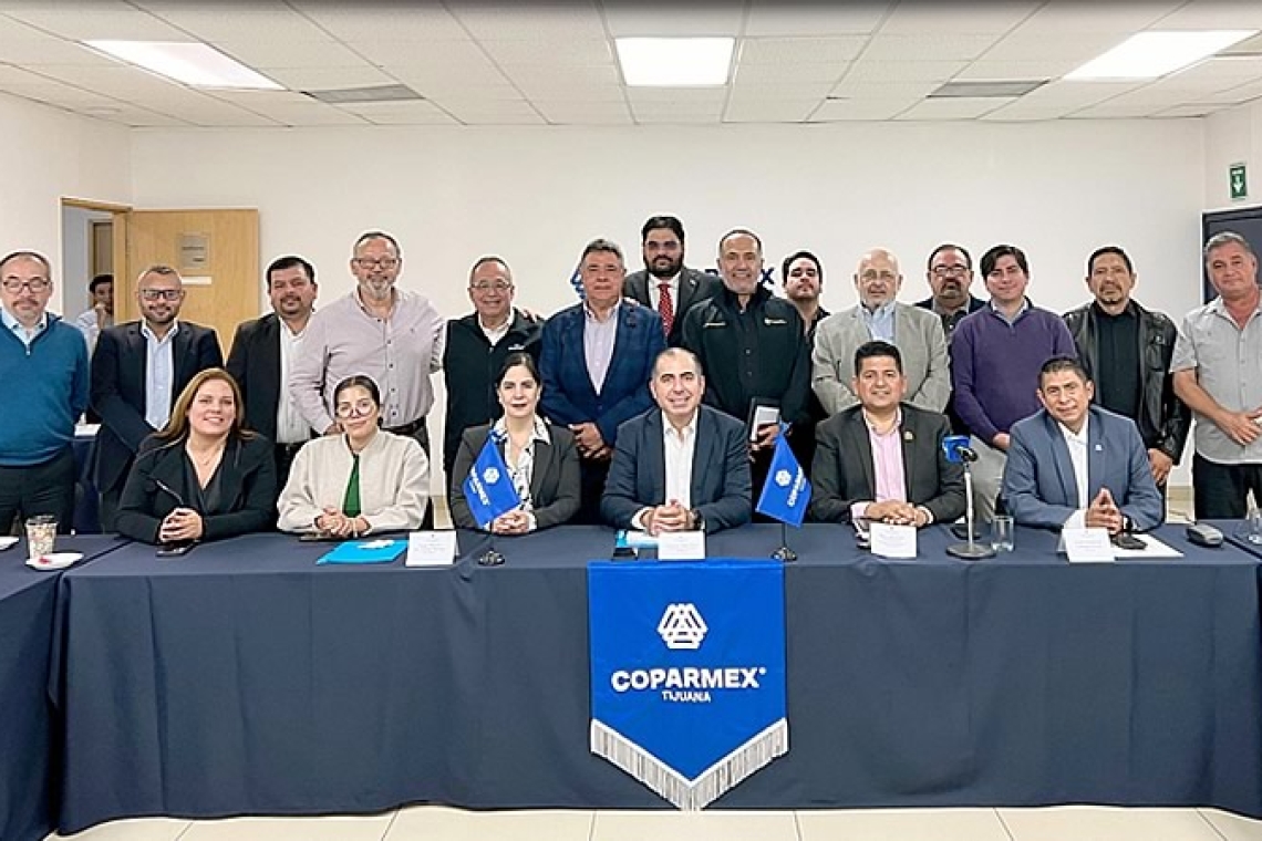 Presenta Secretaría de Movilidad avances y proyectos estratégicos ante Coparmex Tijuana