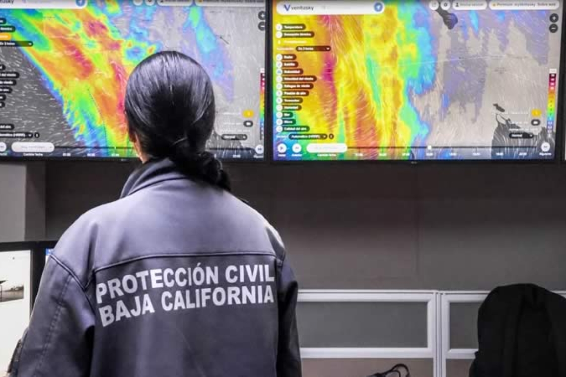 REFUERZA GOBIERNO DE BAJA CALIFORNIA LA RESPUESTA ANTE AFECTACIONES POR TORMENTA INVERNAL EN SAN QUINTÍN