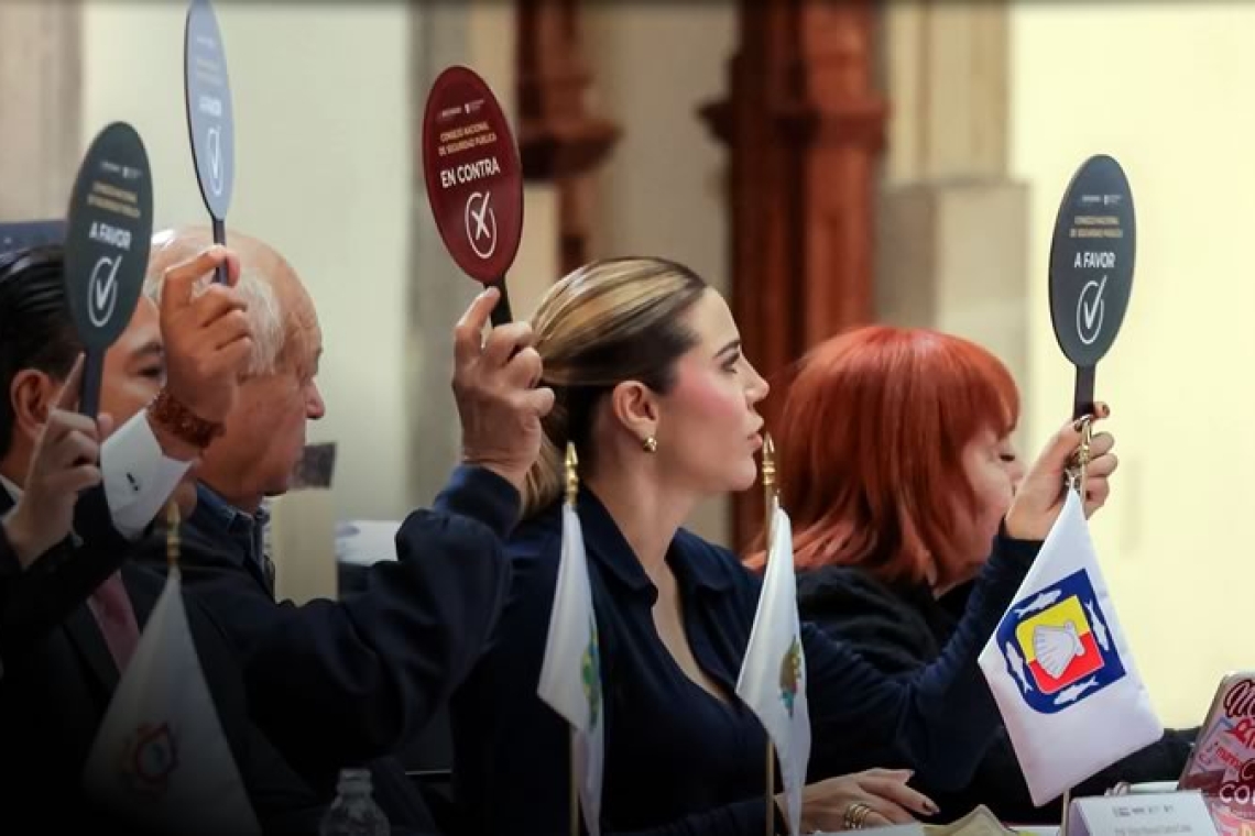 BAJA CALIFORNIA SE SUMA AL ACUERDO NACIONAL CONTRA LA EXTORSIÓN PARA ERRADICAR DICHO DELITO: GOBERNADORA MARINA DEL PILAR