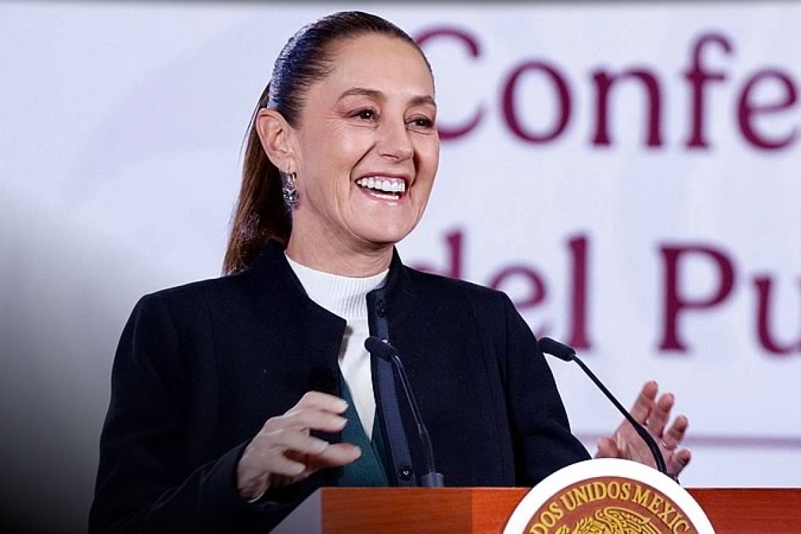 Sondeo ubica a Sheinbaum como la mandataria con mayor aprobación en AL