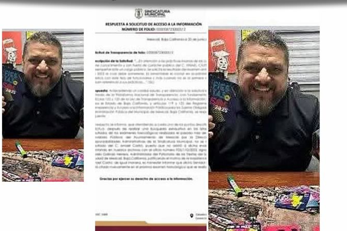 "ESPERO QUE TE HAYAN PAGADO BIEN POR ESA NOTA", RESPONDE EL EX-DIRECTOR DE LAS FIESTAS DEL SOL