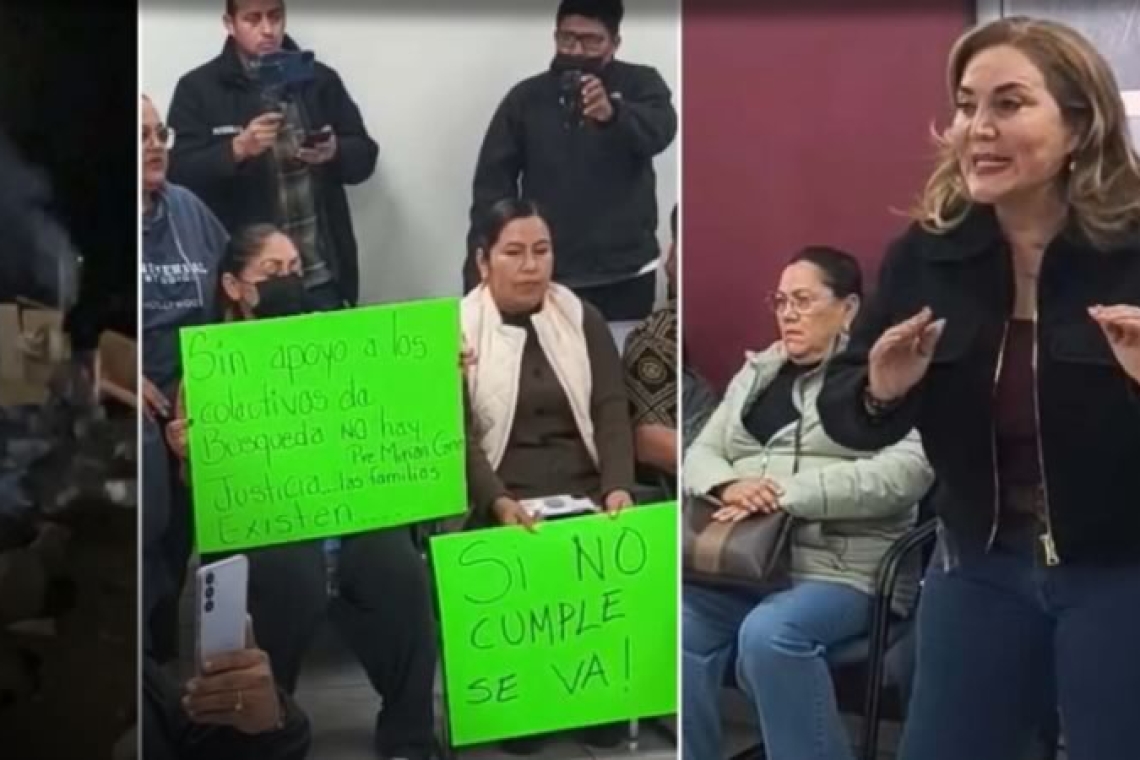 Carretera Transpeninsular sigue bloqueada: Miriam Cano no llegó a acuerdos con manifestantes