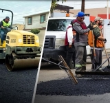 Beneficia Gobierno Municipal a cerca de 19 mil tijuanenses con Programa de Bacheo en distintas colonias de la ciudad