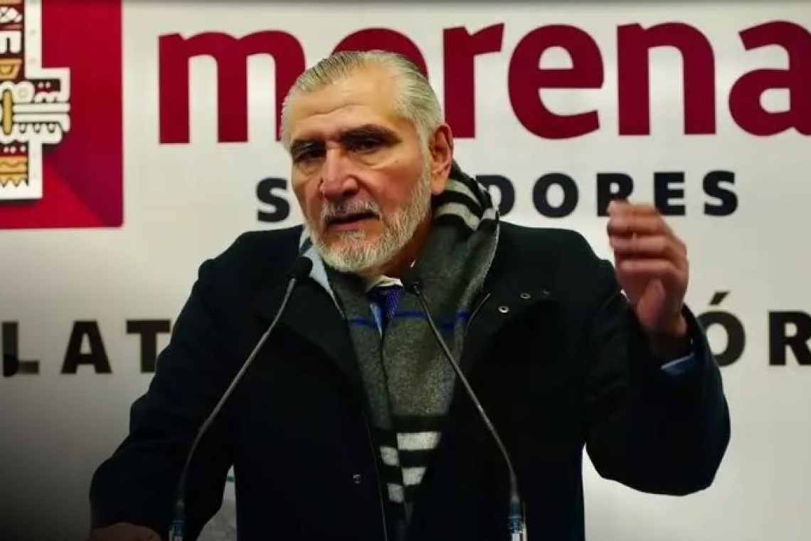 Adán Augusto López renuncia a la coordinación de Morena en el Senado