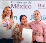 Celebra gobernadora Marina del Pilar plan de justicia integral para San Quintín de la presidenta Claudia Sheinbaum