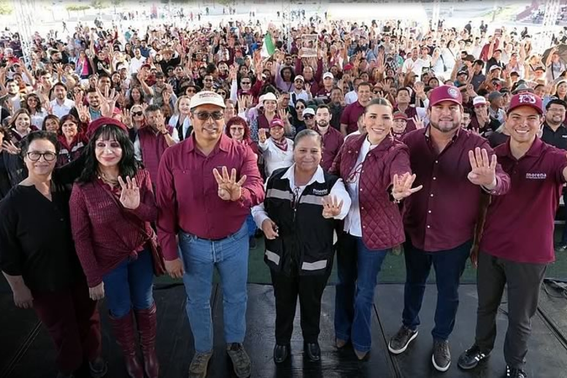 Morena Baja California refrenda unidad y respaldo ciudadano en defensa de la soberanía nacional