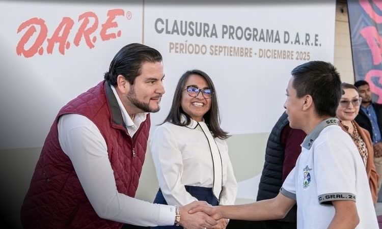 Encabeza Ismael Burgueño clausura del programa D.A.R.E. en beneficio de más de 6 mil estudiantes