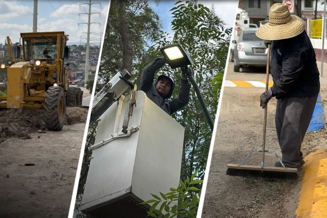 Lleva Gobierno Municipal programa ‘Tijuana: Ciudad Limpia’ a colonias de las delegaciones La Presa Este, La Presa Abelardo L. Rodríguez y Cerro Colorado.