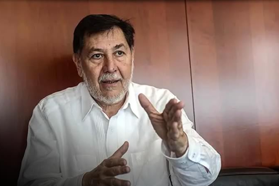 Noroña confirma que ya pudo hacer el depósito de 64 mil pesos a Cuba ‘después de muchos sustos’