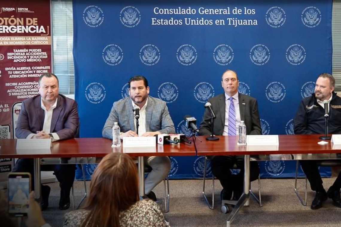 Encabeza Ismael Burgueño Ruiz relanzamiento del ´Botón de Emergencia