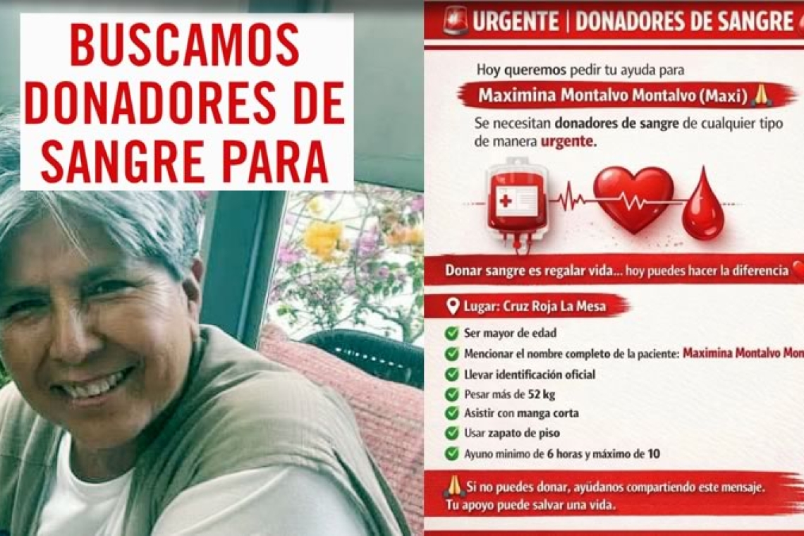 MAXI, Nuestra querida Periodista necesita de ti.!