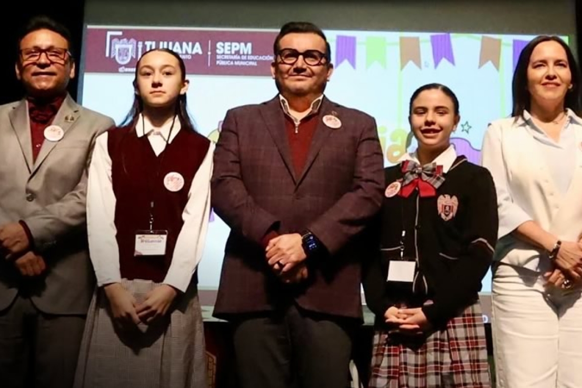 Realiza Gobierno de Tijuana concurso ‘Infancia en la Presidencia’