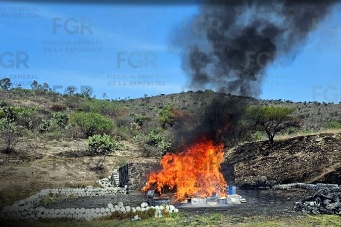 FGR LLEVA A CABO LA INCINERACIÓN DE MÁS DE 400 KILOS DE DIVERSOS NARCÓTICOS 