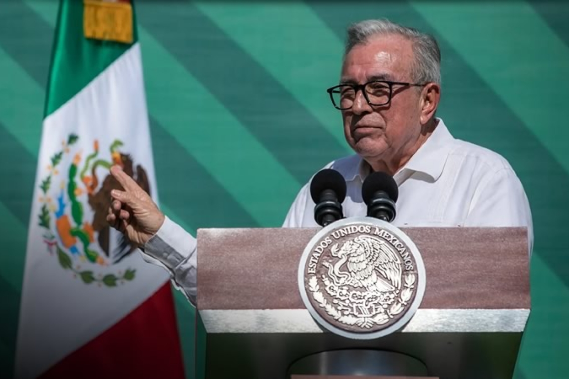 EE. UU. imputa al gobernador de Sinaloa de apoyar al narcotráfico