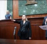 Congreso de Sinaloa designa a Yeraldine Bonilla como gobernadora interina