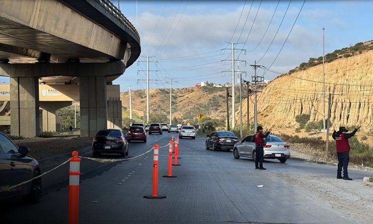 Mejora Gobierno de Tijuana circulación y seguridad vial en Santa Fe