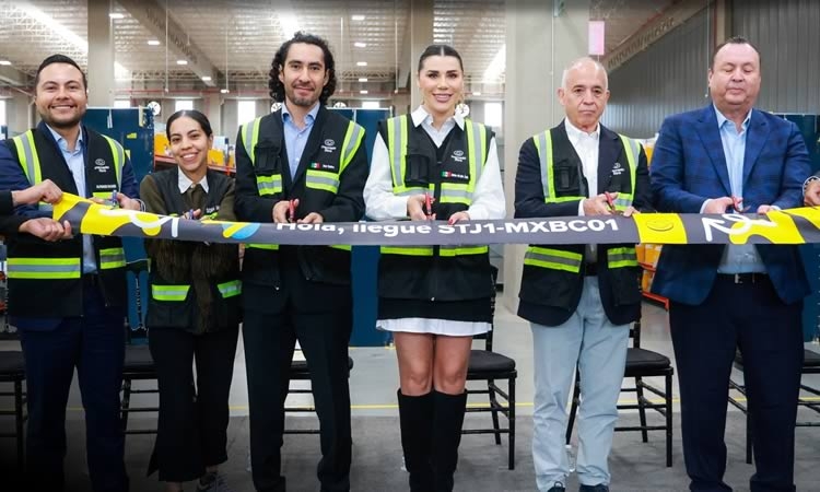 INAUGURA GOBERNADORA MARINA DEL PILAR CENTRO DE DISTRIBUCIÓN DE MERCADO LIBRE EN TIJUANA PARA FORTALECER EL COMERCIO ELECTRÓNICO