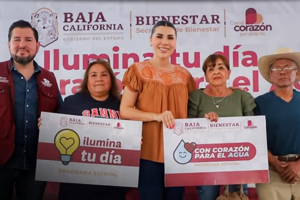 Inició la entrega de tarjetas de los programas “Ilumina tu Día” y “Con el Corazón por el Agua”