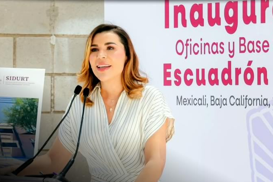 REFUERZA GOBERNADORA MARINA DEL PILAR PROTECCIÓN PARA MUJERES CON NUEVO EDIFICIO DE ESCUADRÓN VIOLETA