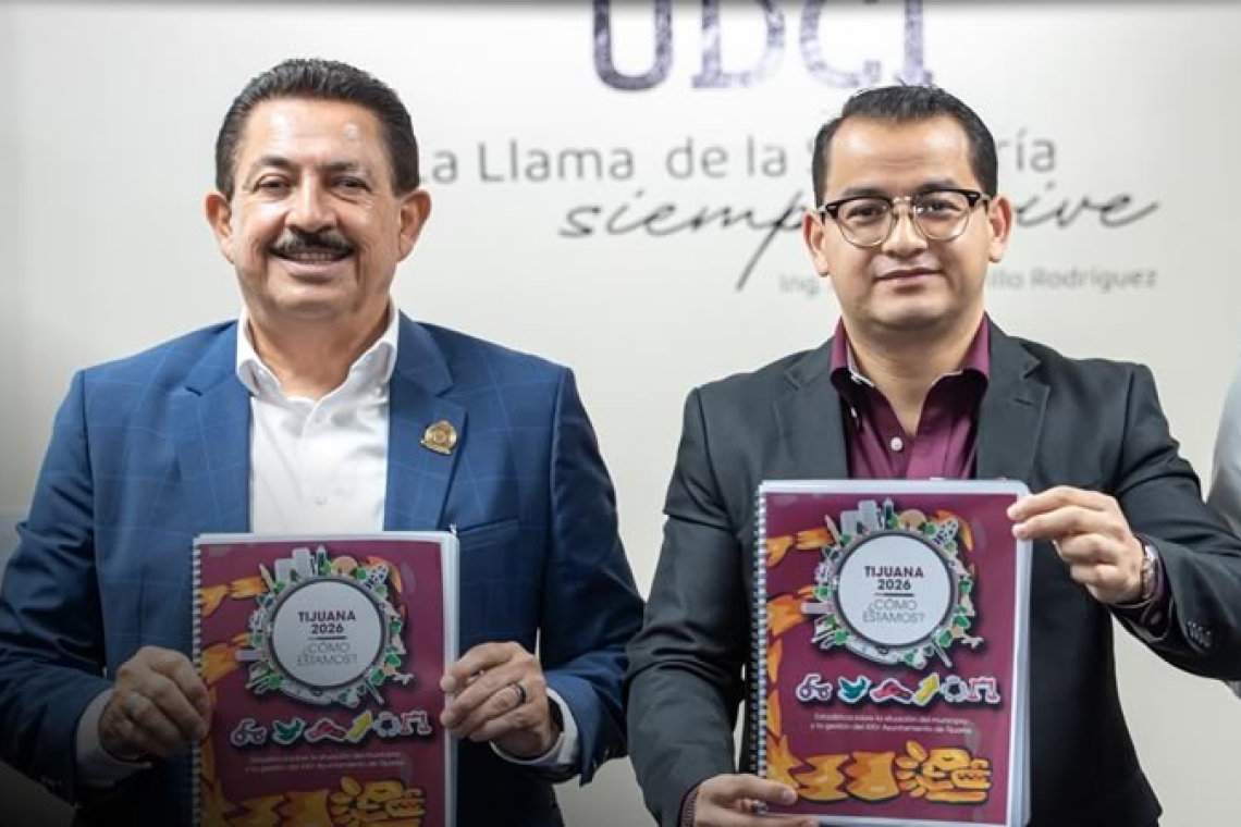 Presenta Gobierno Municipal revista ‘Tijuana ¿Cómo Estamos? 2026’