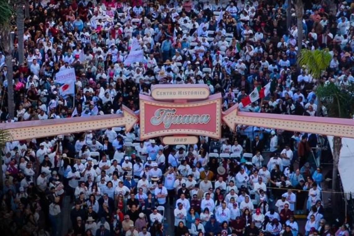 En BC contundente respaldo a Presidenta Claudia Sheinbaum