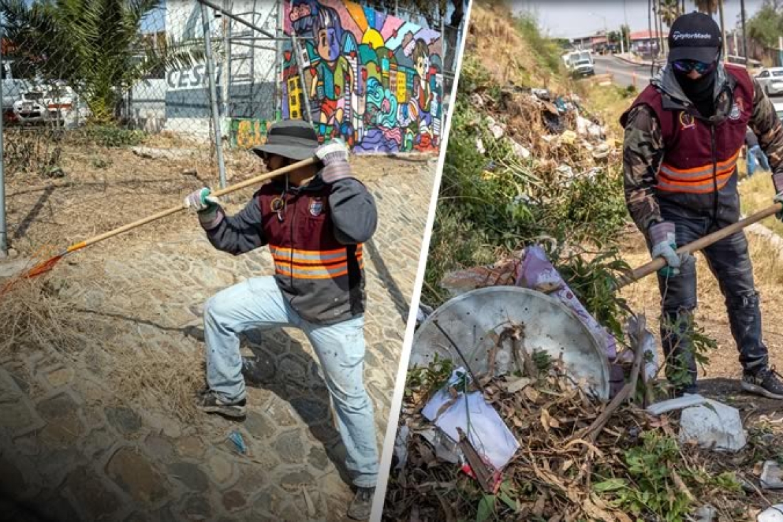 Beneficia Gobierno Municipal a más de 7 mil 500 personas con acciones del programa ‘Tijuana: Ciudad Limpia’