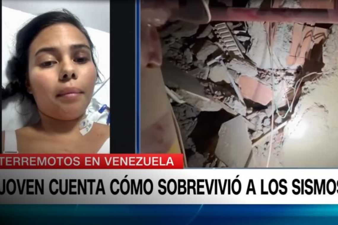 El sismo la sepultó bajo toneladas de escombros con heridas graves. Ni ella ni sus rescatistas se dieron por vencidos