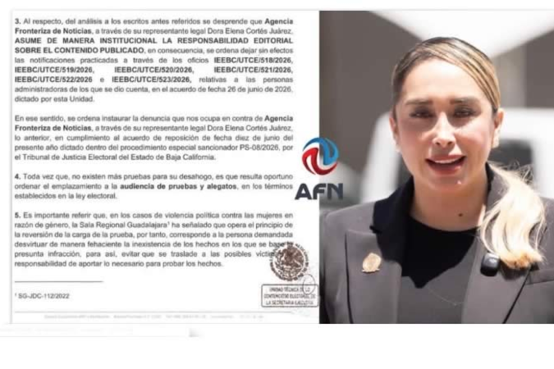 Hostigan a Agencia Fronteriza y a su Directora.