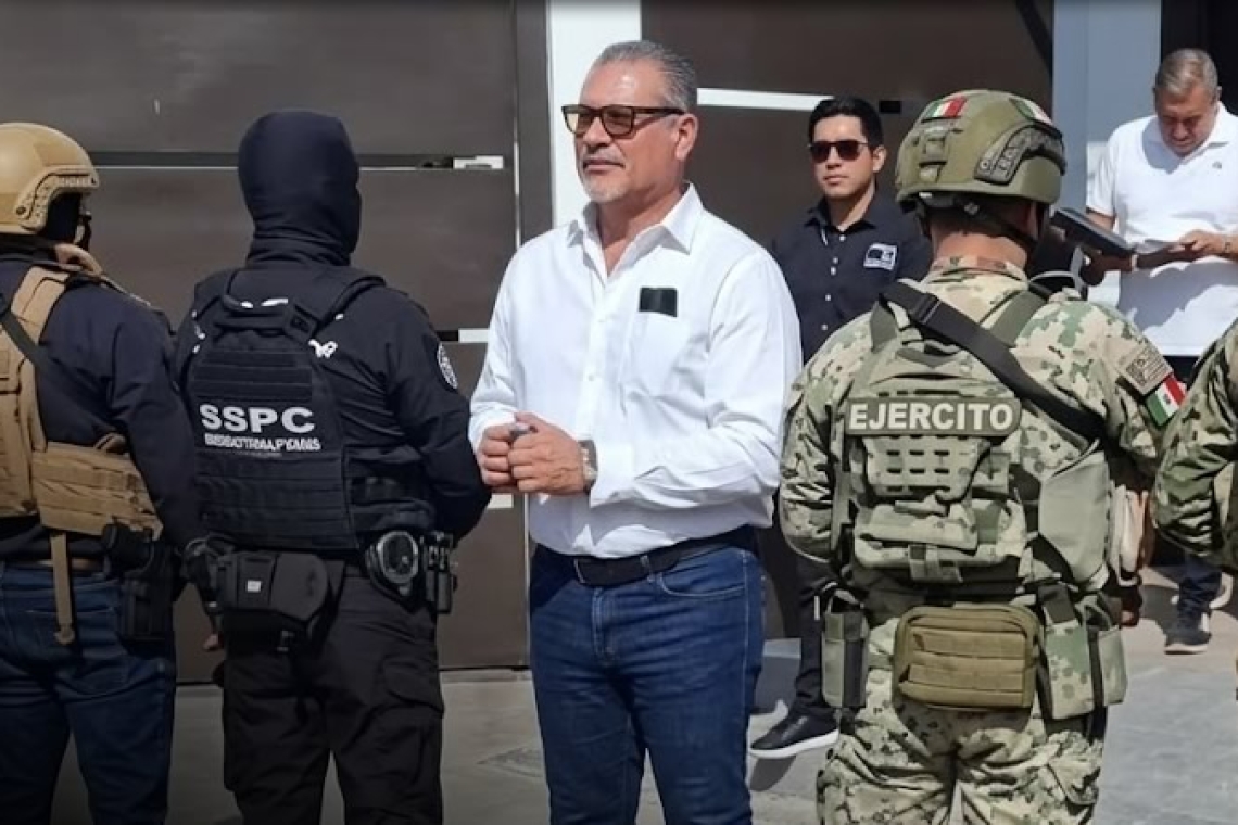 Ex fiscal y ex titular de Policia de Mexicali, arrestado por fuerzas federales