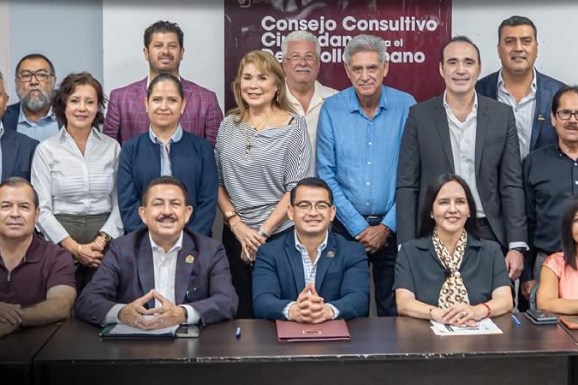 Encabeza presidente municipal Segunda Sesión del Consejo Consultivo Ciudadano para el Desarrollo Urbano