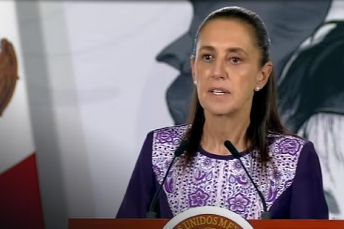 Sheinbaum ve contradictorio reconocimiento de la DEA a Harfuch durante conferencia en Argentina, pero celebra participación de México