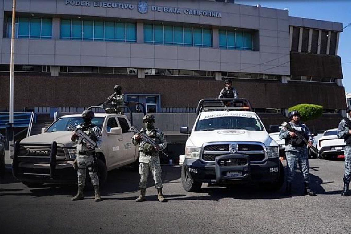 Seguridad de Baja California confirma amenazas con explosivos contra edificios de la FGR y policía municipal de Mexicali
