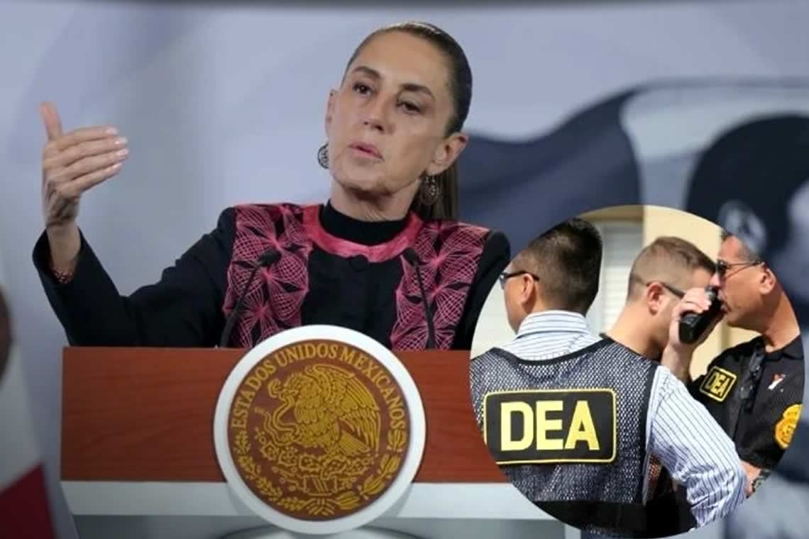 DEA se topa con pared al intentar dividir gabinete de seguridad, sostiene Claudia Sheinbaum