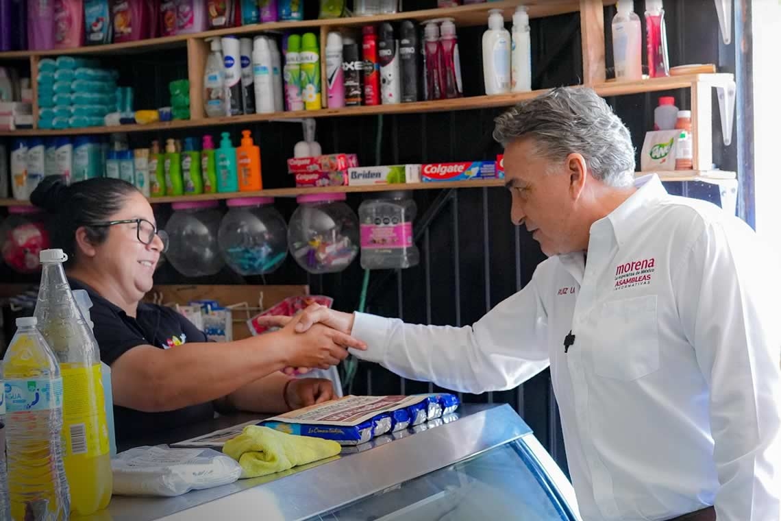 TENEMOS EN CLAUDIA SHEINBAUM UNA GRAN PRESIDENTA DE MÉXICO QUE LA RESPALDA SU PUEBLO: RUIZ URIBE