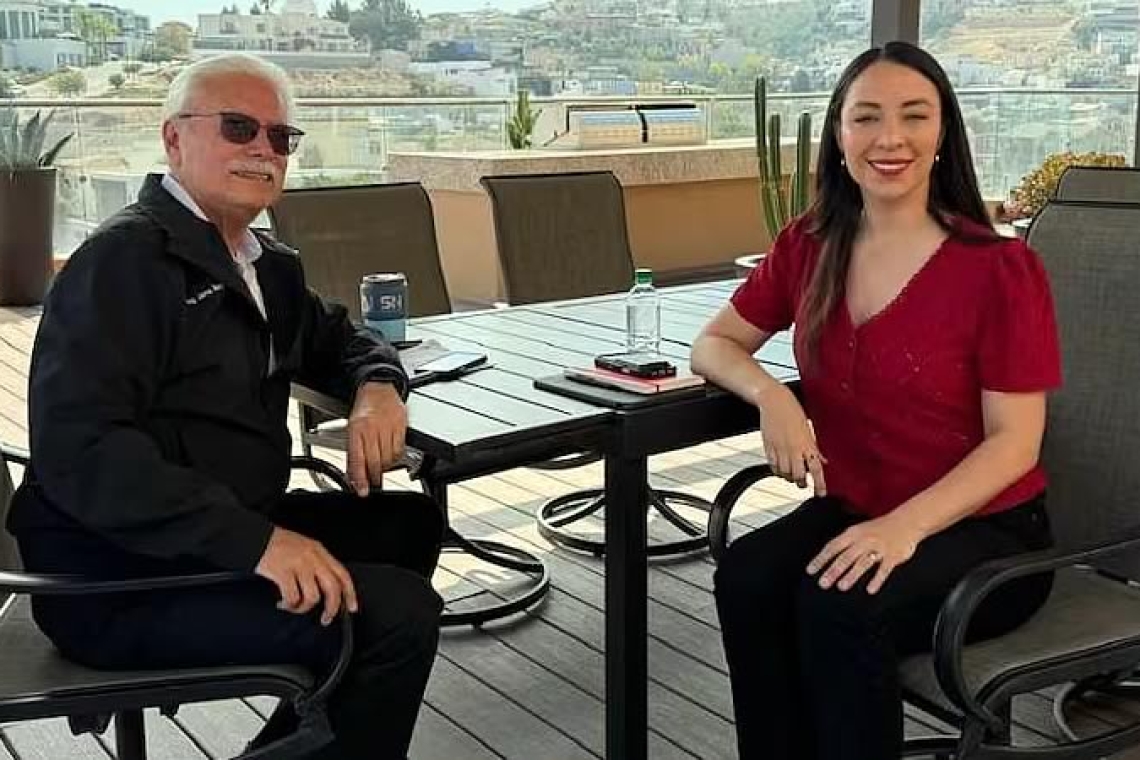 Julieta Ramírez se reúne con Jaime Bonilla, exgobernador de Baja California; 