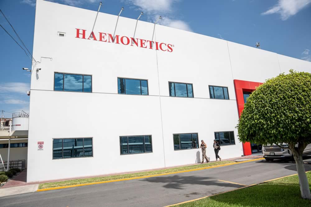 empresa Haemonetics con distintivo ACORDE 5