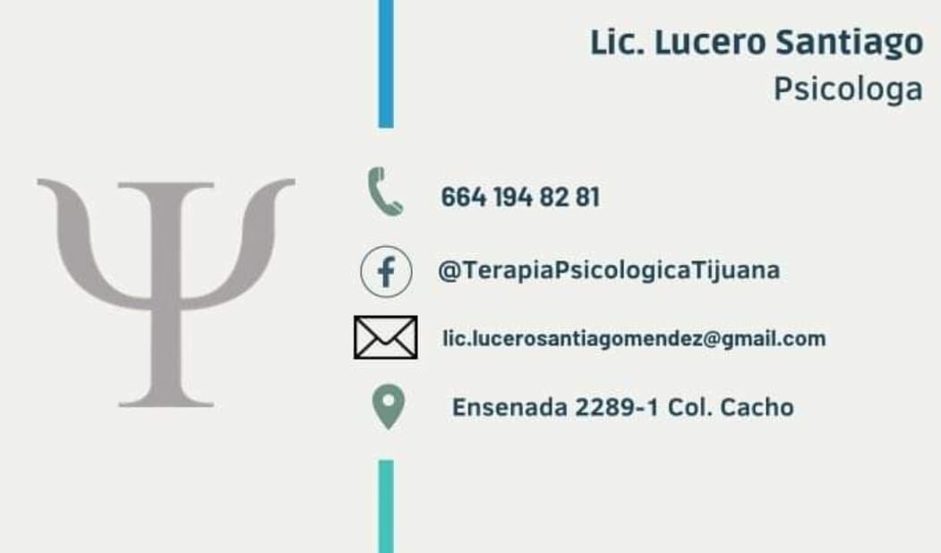 Psicóloga Lucero Santiago