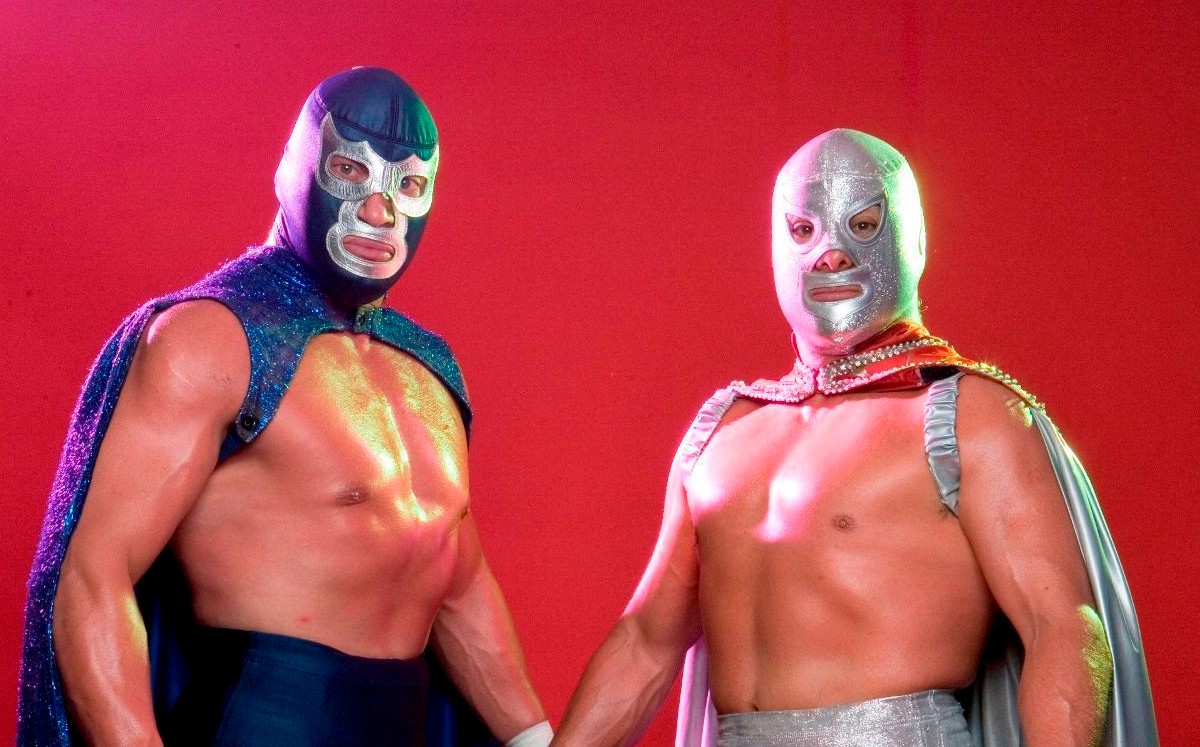 blue demon y el santo