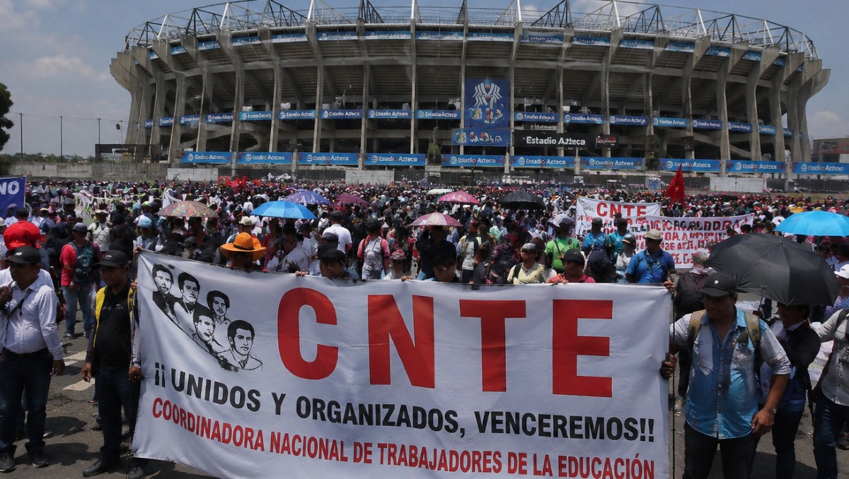 marchas de la cnte hoy