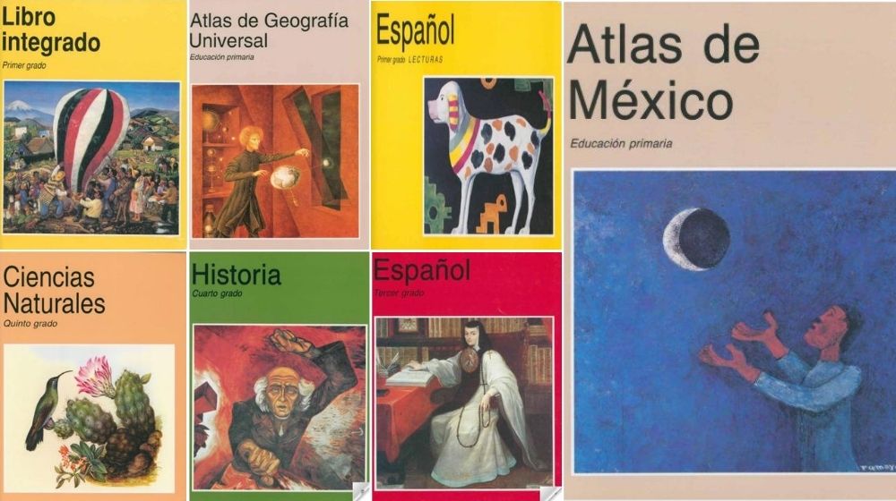 portadas de libros de la sep historia